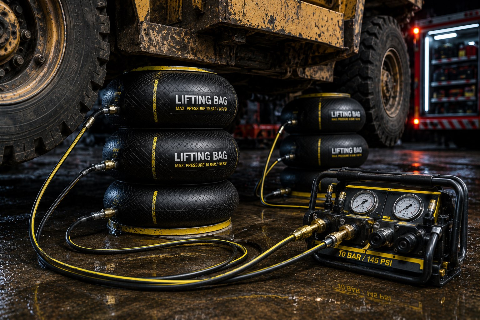 Holmatro lifting bags